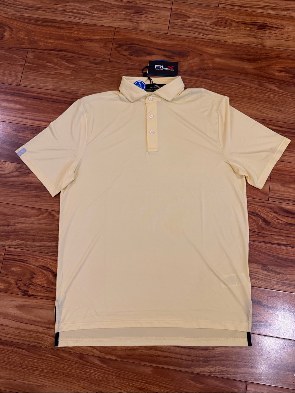 RLX Ralph Lauren Pale Yellow Men’s Polo Shirt